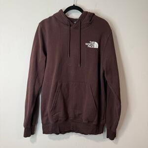 The North Face Men's Hoodie Sweatshirt Brown Medium Never Stop Exploring